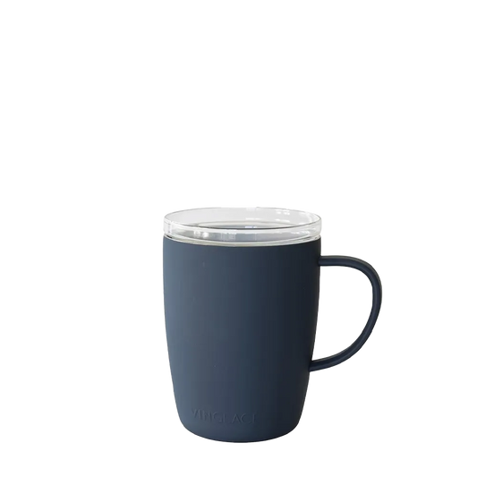 Vinglace 12 oz Glass Lined Coffee Cup