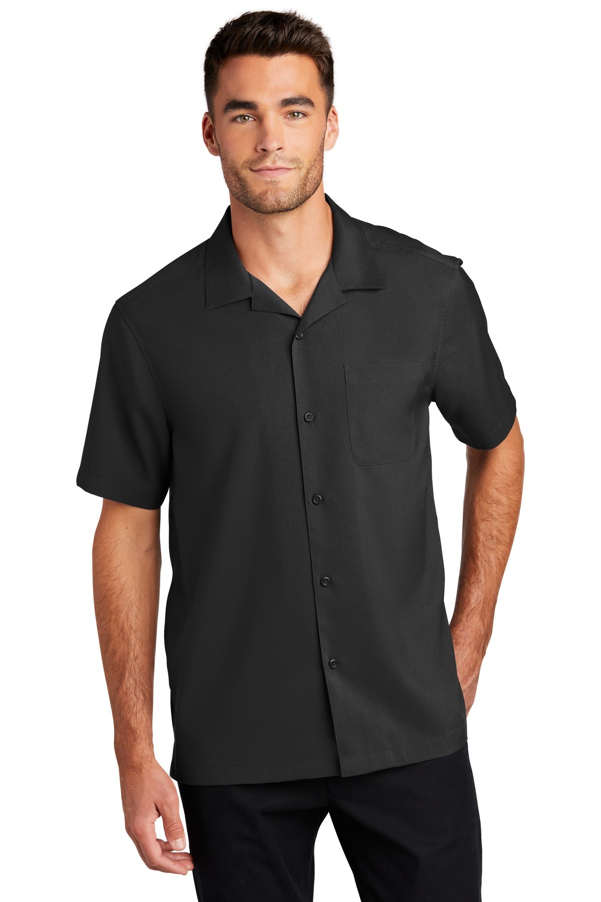 Port Authority  Short Sleeve Performance Staff Shirt W400 - Black