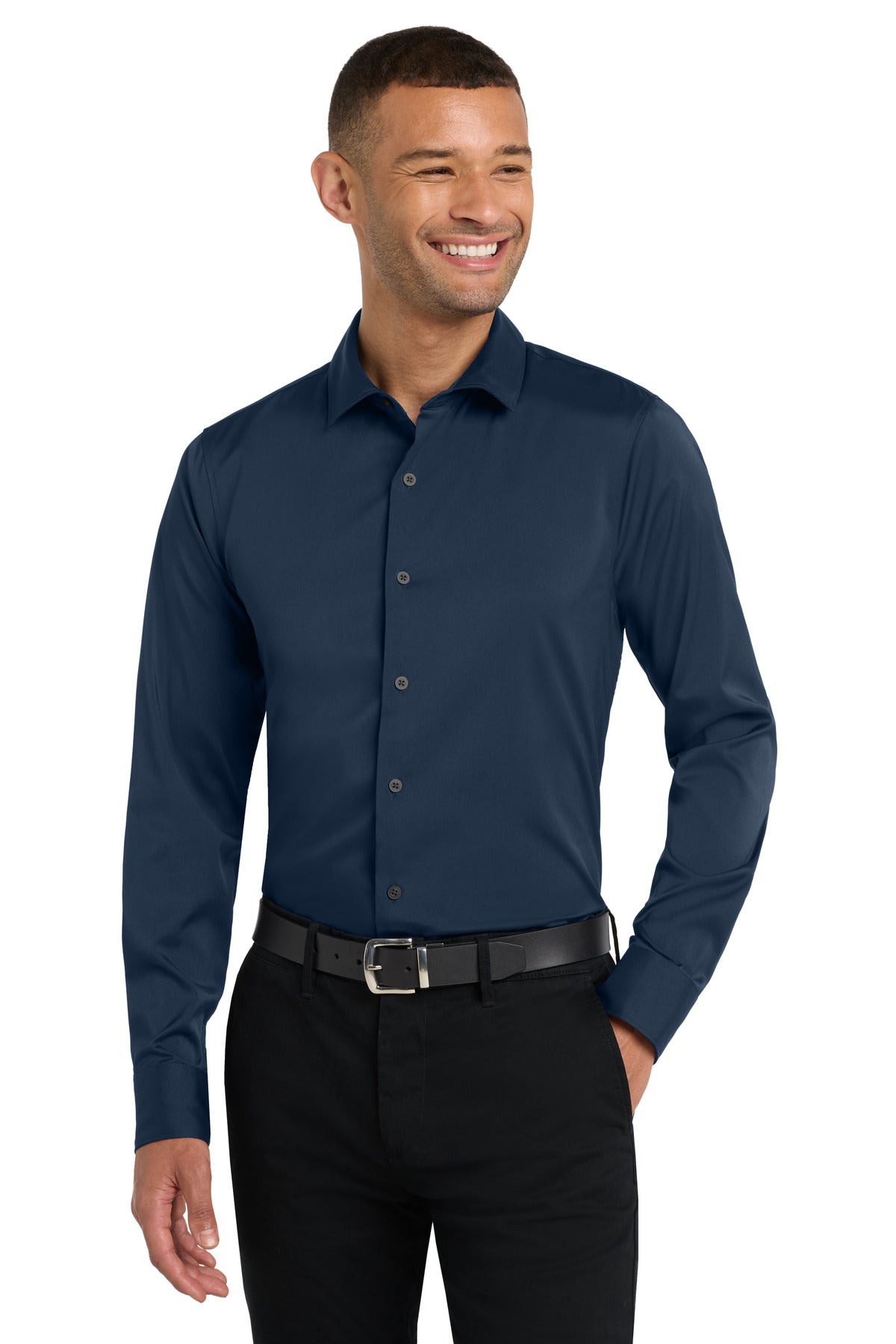 Port Authority  City Stretch Shirt W680 - River Blue Navy