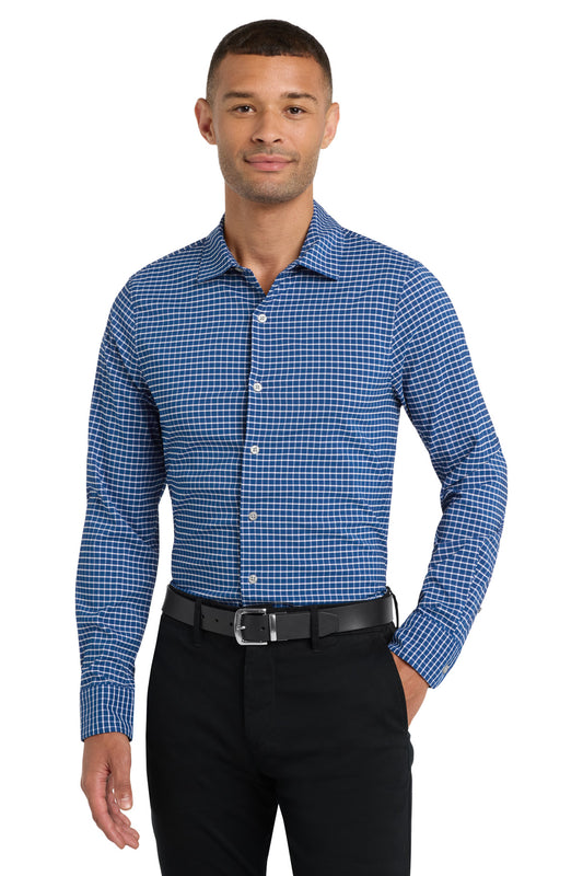 Port Authority  City Stretch Shirt W680 - True Blue/ White