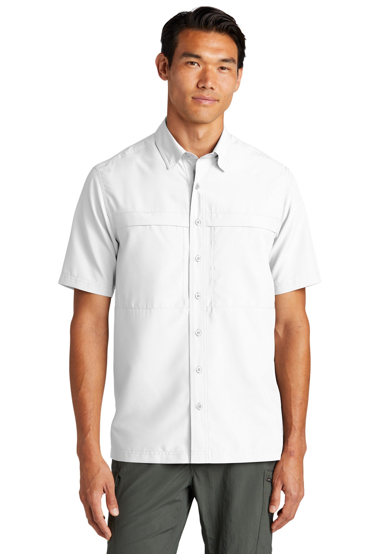 Port Authority Short Sleeve UV Daybreak Shirt W961 - White