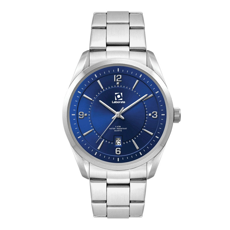 Men's Blue Dial 42mm Metal Case