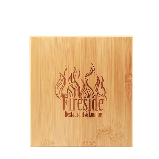 Whiskey Stone Set in Bamboo Case