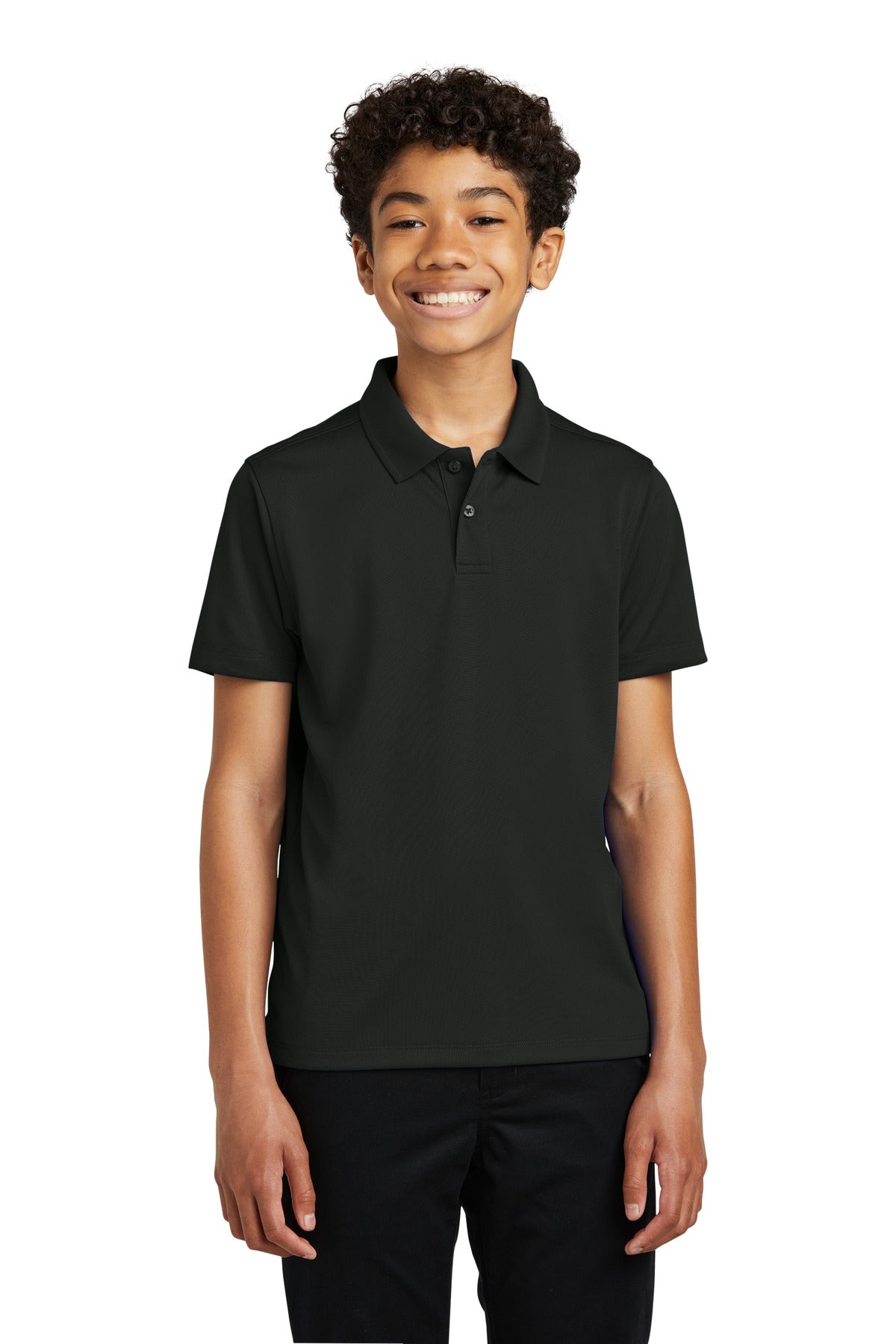 Port Authority Youth Dry Zone UV Micro-Mesh Polo