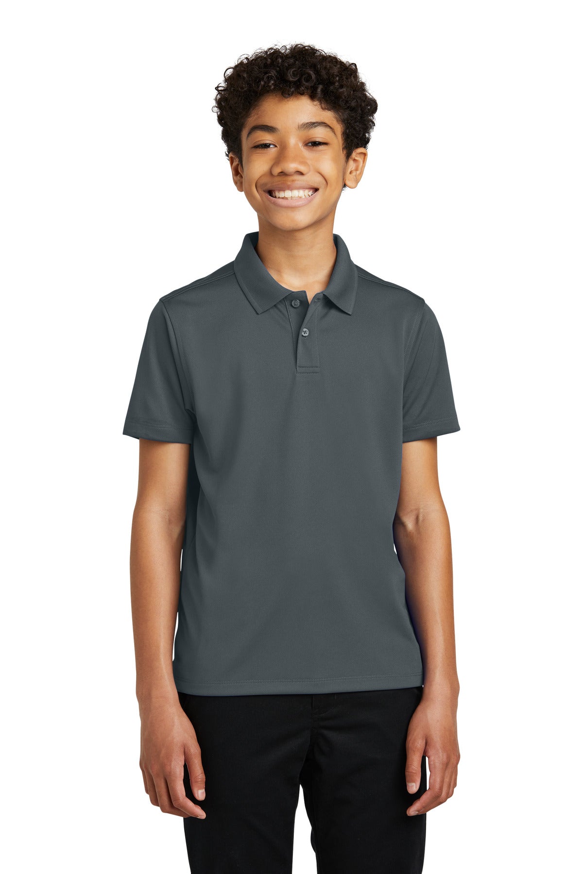 Port Authority Youth Dry Zone UV Micro-Mesh Polo