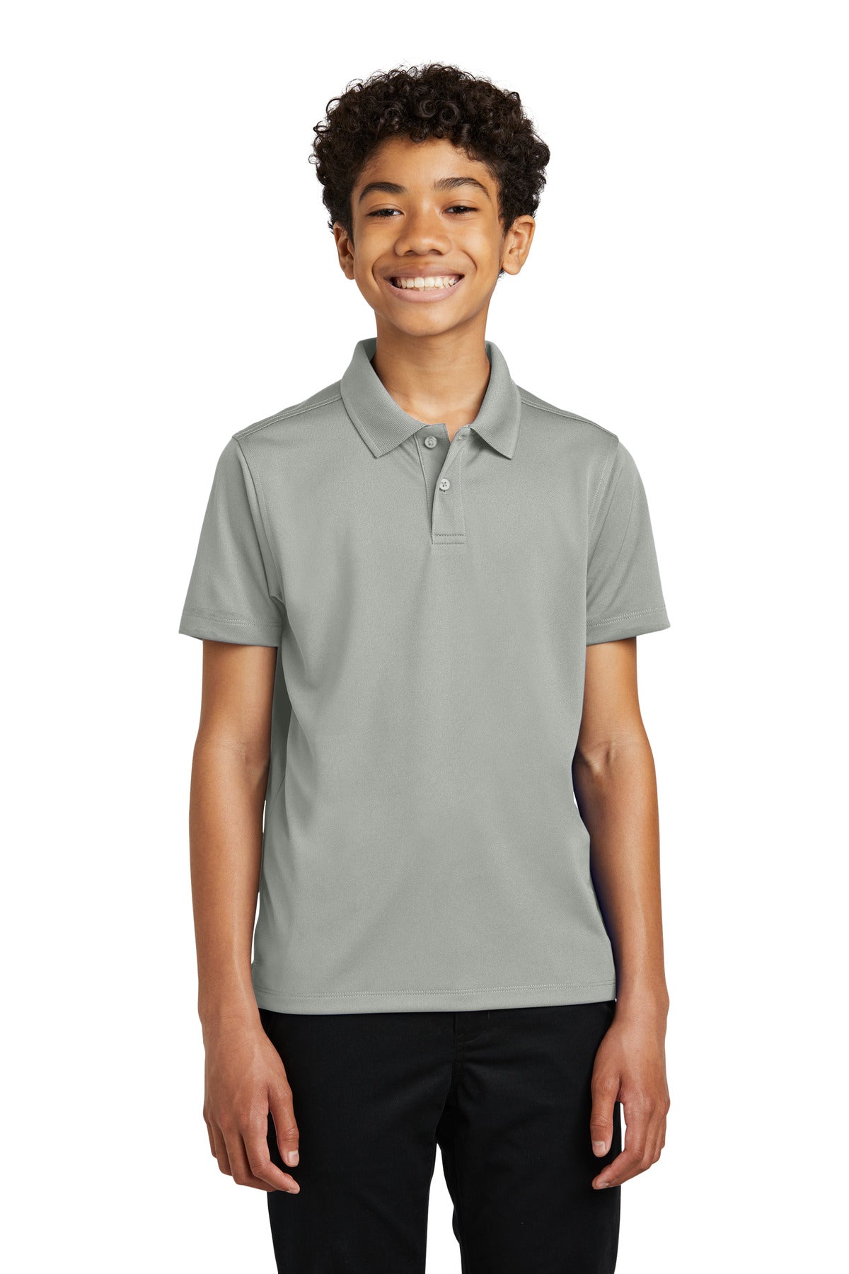 Port Authority Youth Dry Zone UV Micro-Mesh Polo