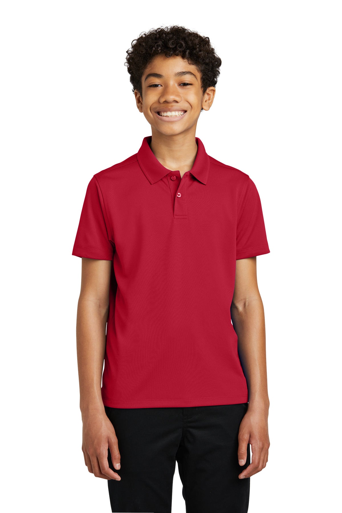 Port Authority Youth Dry Zone UV Micro-Mesh Polo