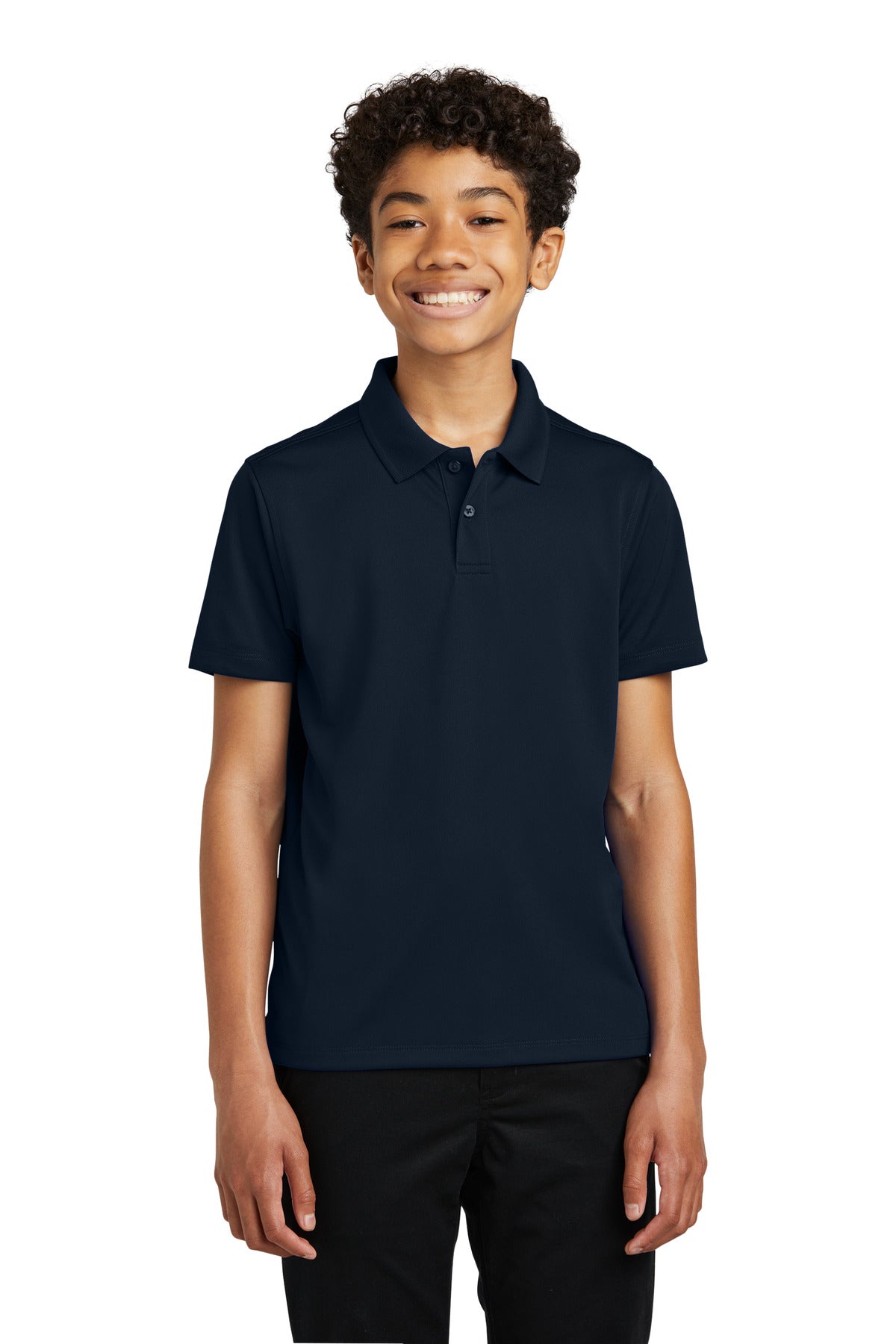 Port Authority Youth Dry Zone UV Micro-Mesh Polo