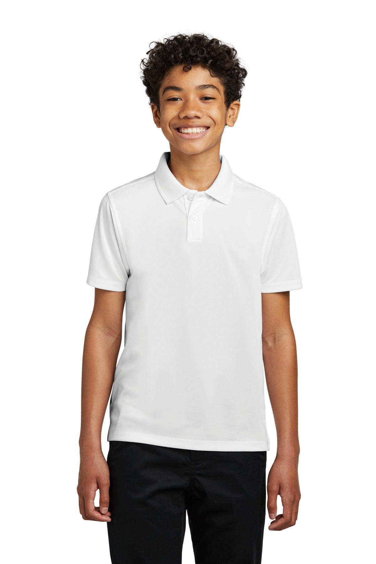 Port Authority Youth Dry Zone UV Micro-Mesh Polo