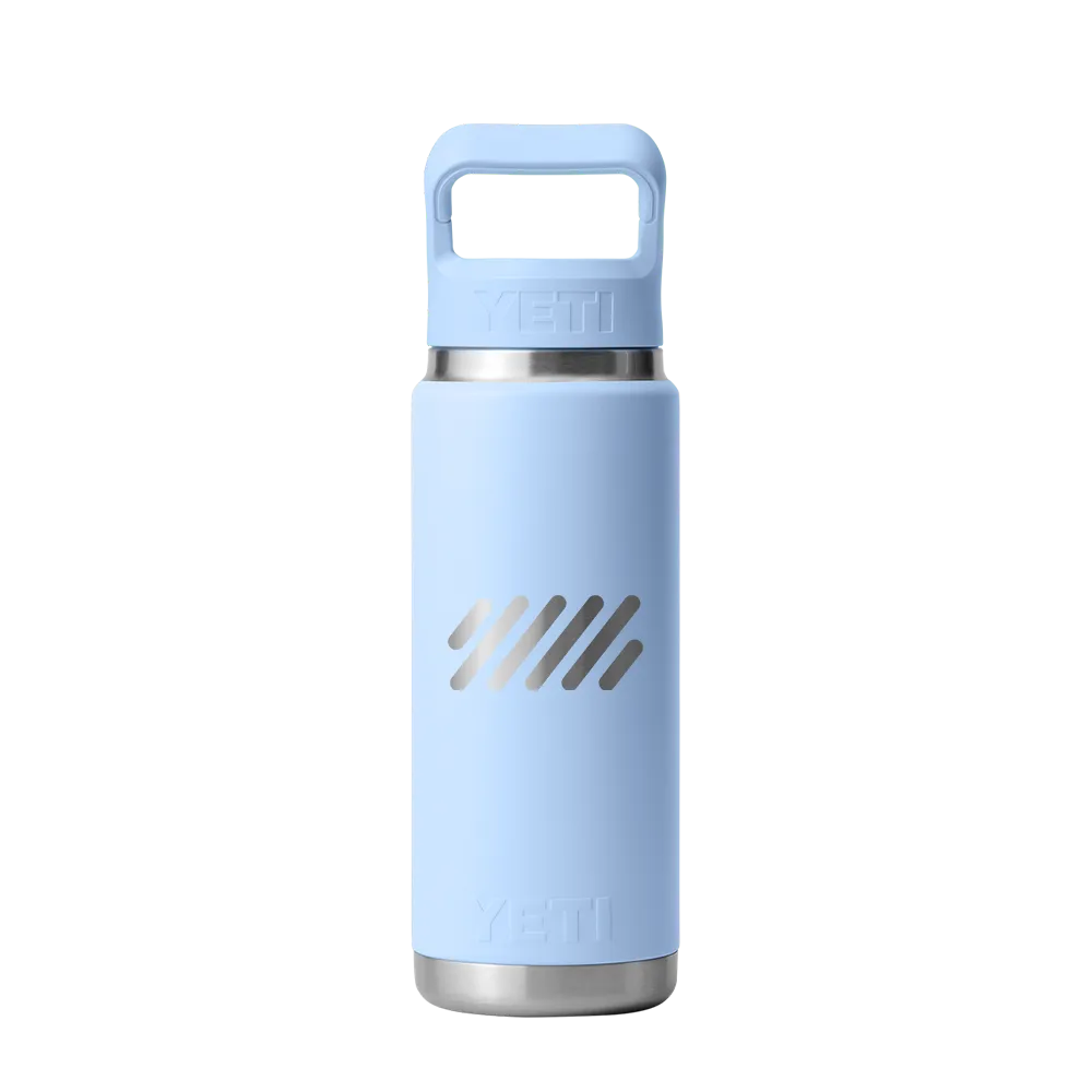 Yeti 26 oz Rambler Straw Bottle with Matching Lid | Seasonal Colors