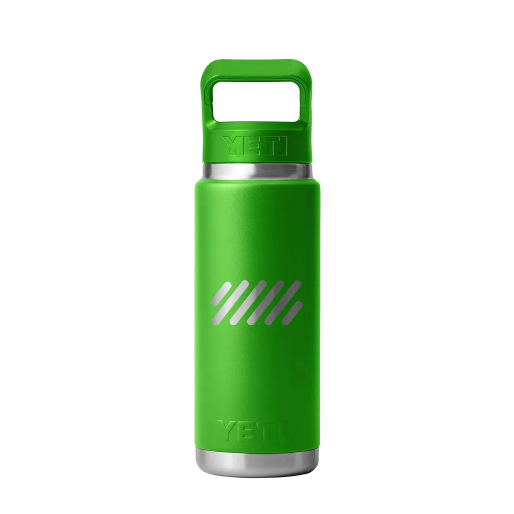 Yeti 26 oz Rambler Straw Bottle with Matching Lid | Seasonal Colors