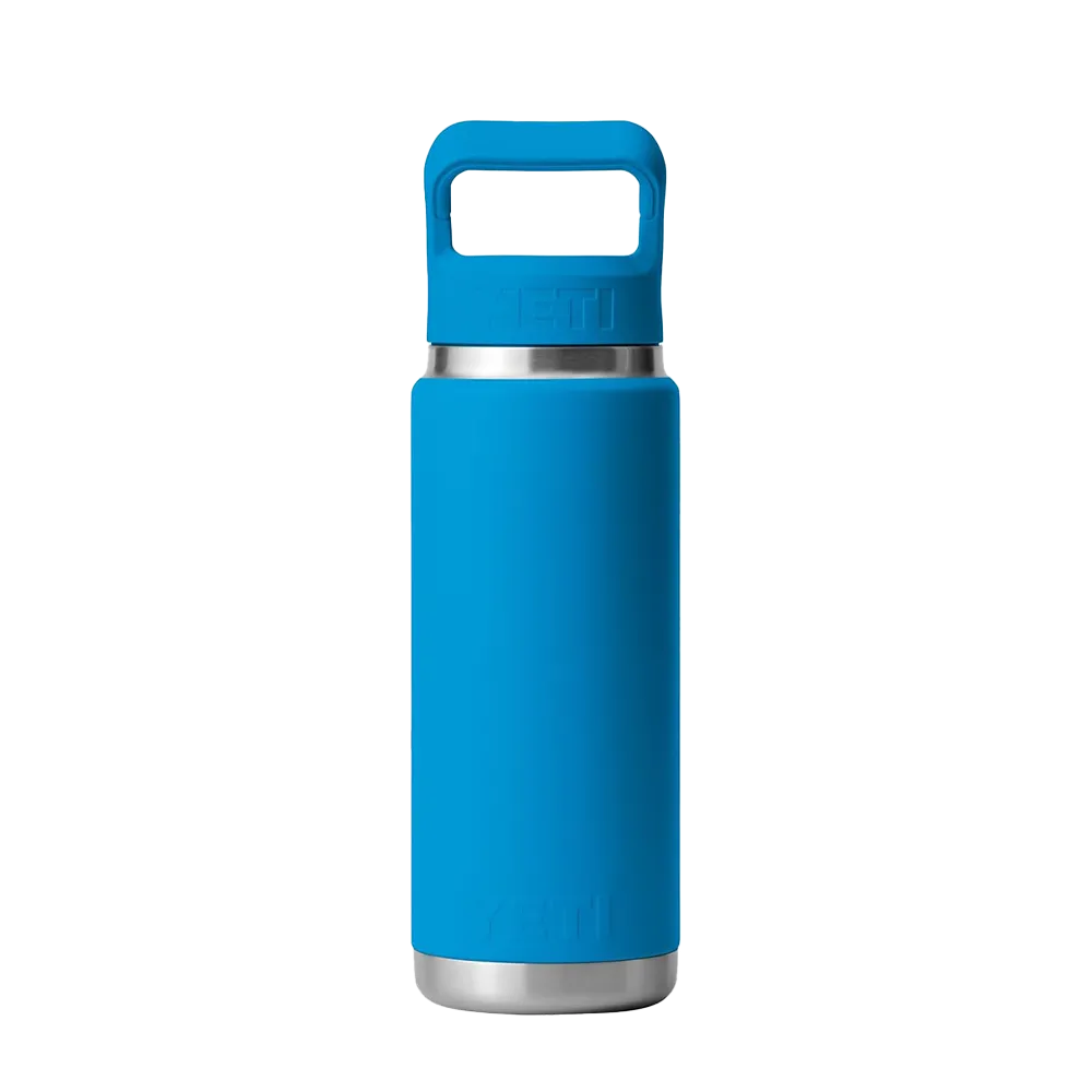 Yeti 26 oz Rambler Straw Bottle with Matching Lid | Seasonal Colors