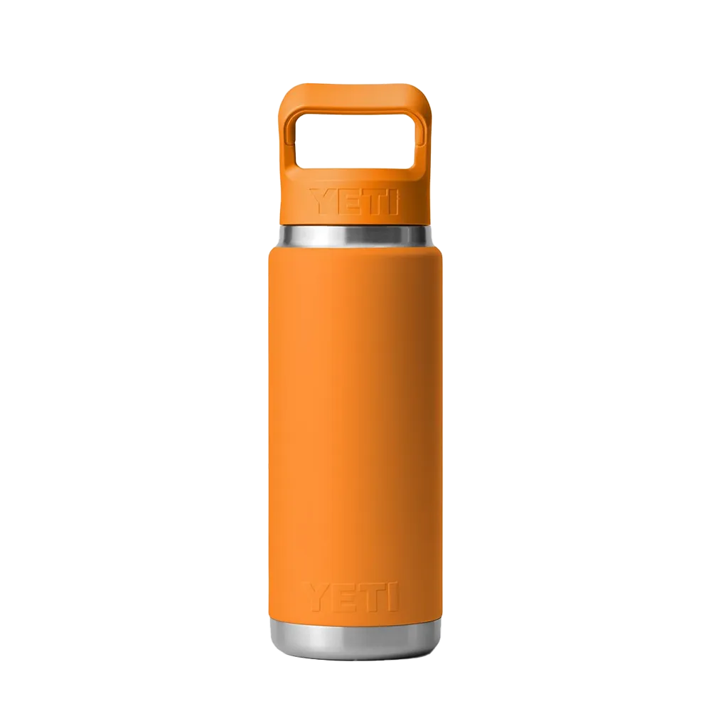 Yeti 26 oz Rambler Straw Bottle with Matching Lid | Seasonal Colors