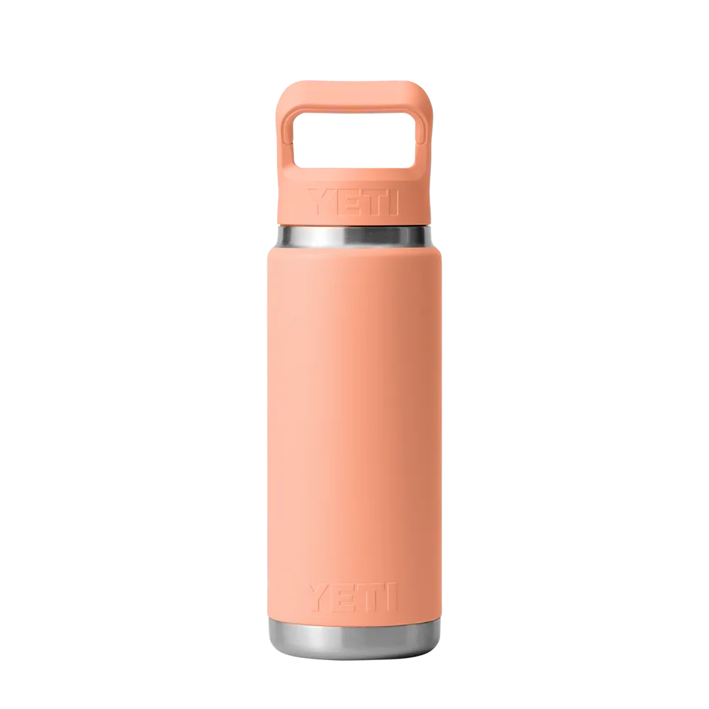 Yeti 26 oz Rambler Straw Bottle with Matching Lid | Seasonal Colors