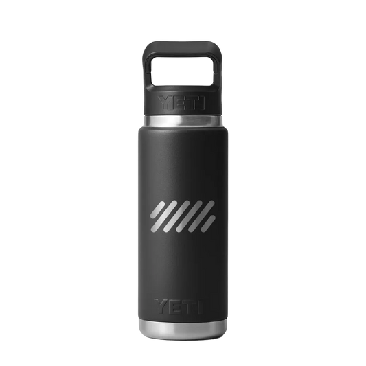 Yeti 26 oz Rambler Straw Bottle with Matching Lid