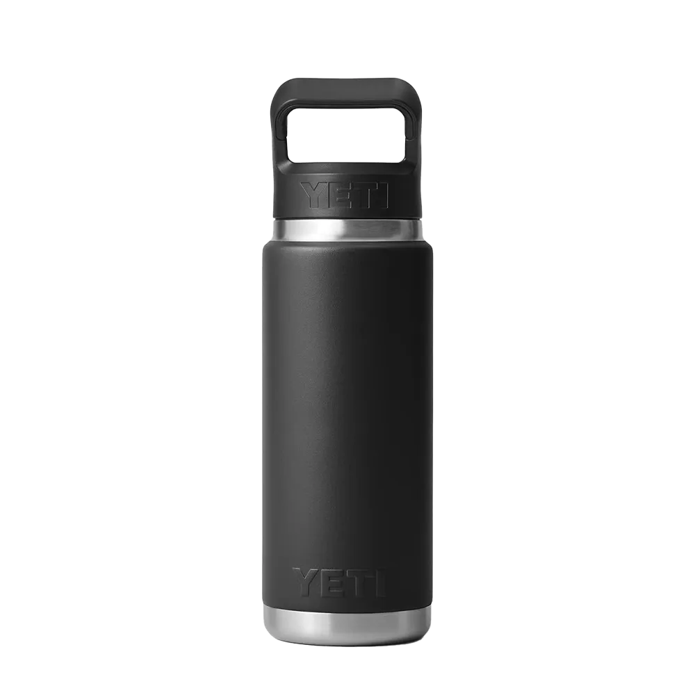 Yeti 26 oz Rambler Straw Bottle with Matching Lid