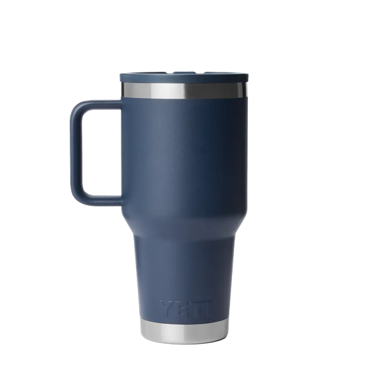 Yeti 30 oz Rambler Travel Mug with Color Match Straw Lid