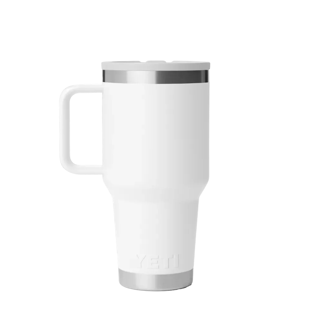 Yeti 30 oz Rambler Travel Mug with Color Match Straw Lid