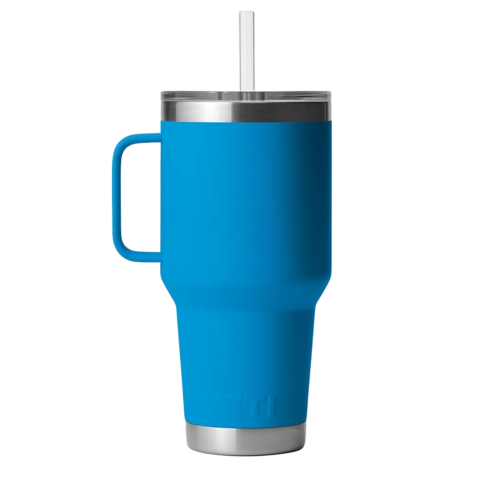 Yeti 35 oz Rambler Mug with Straw Lid | Seasonal Colors
