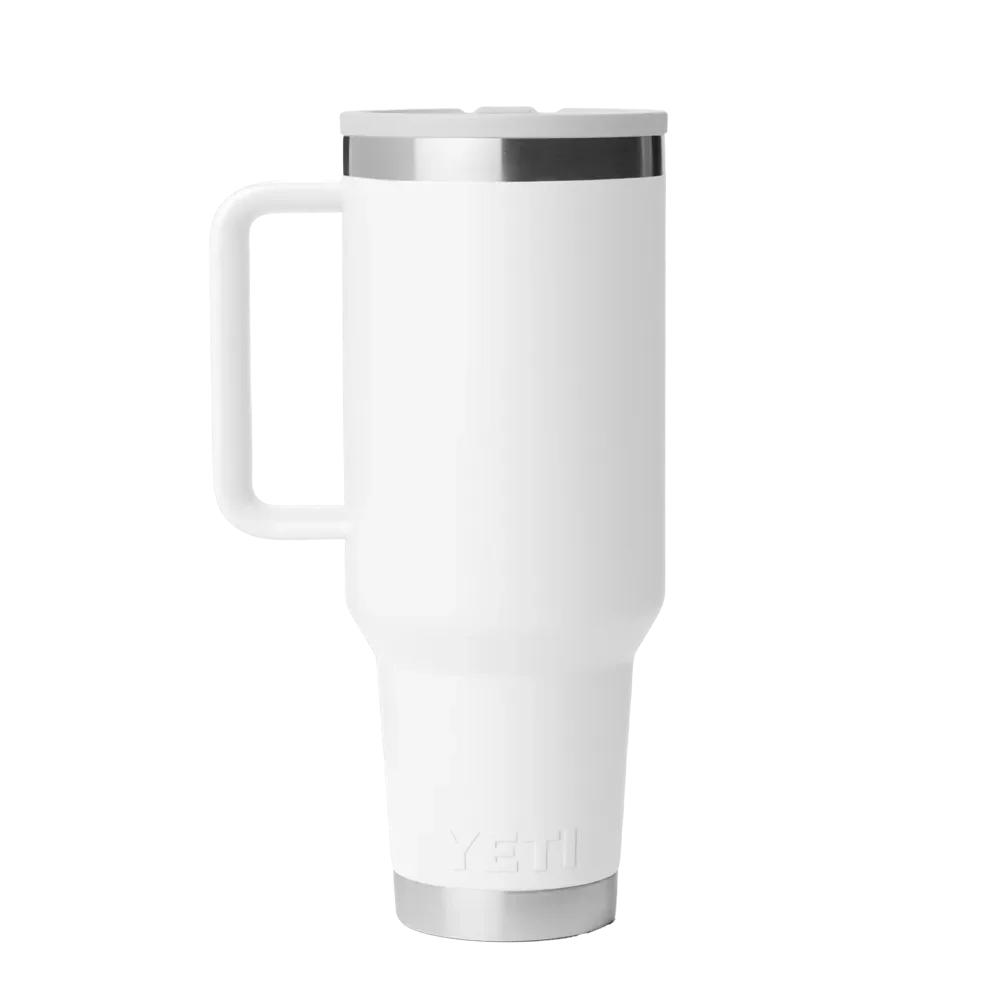 Yeti 40 oz Rambler Travel Mug with Color Match Straw Lid