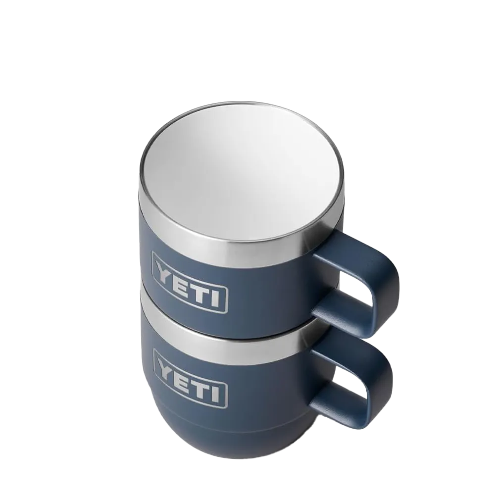 Yeti 6 oz Rambler Stackable Mugs with Durasip Ceramic Lining