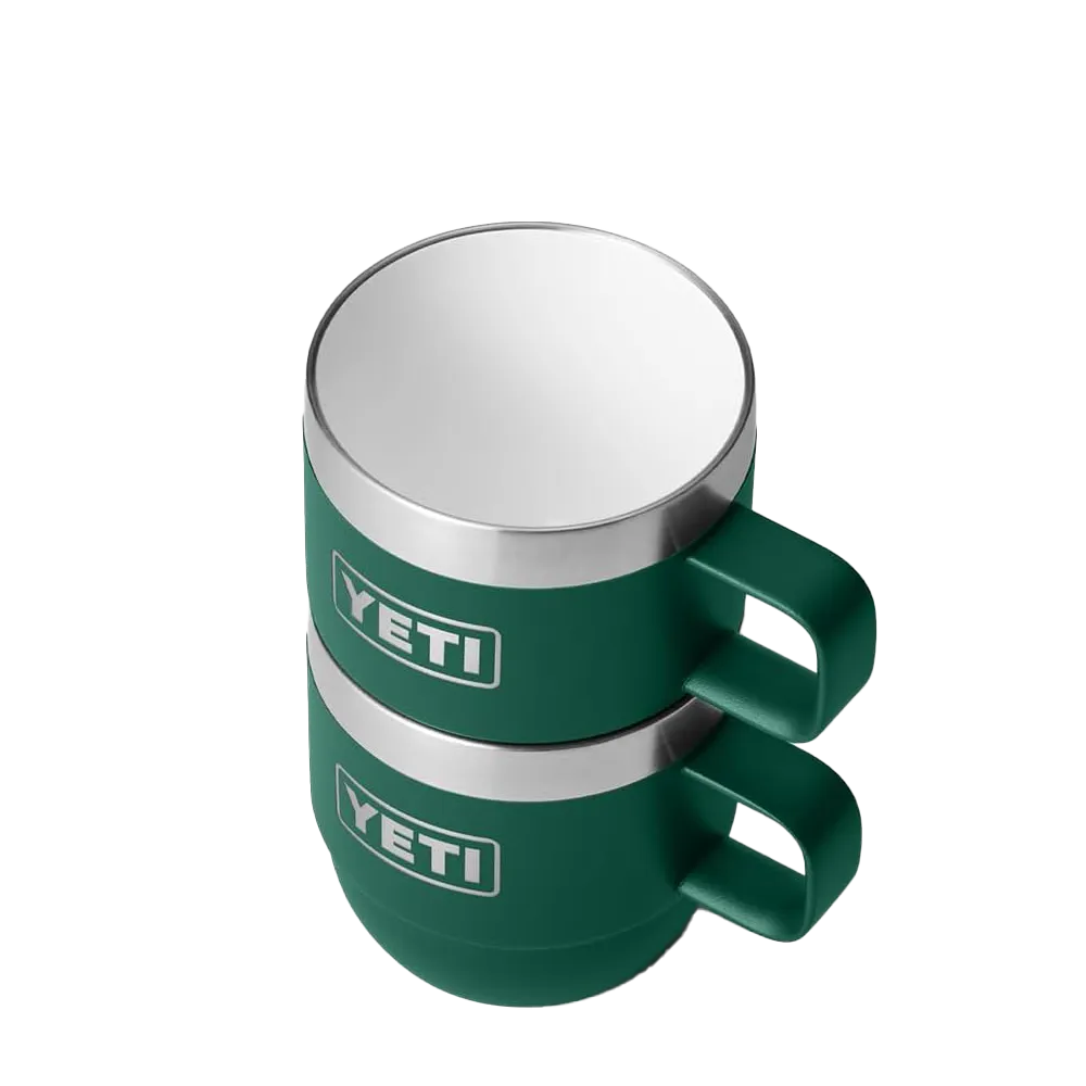 Yeti 6 oz Rambler Stackable Mugs with Durasip Ceramic Lining | Seasonal Color