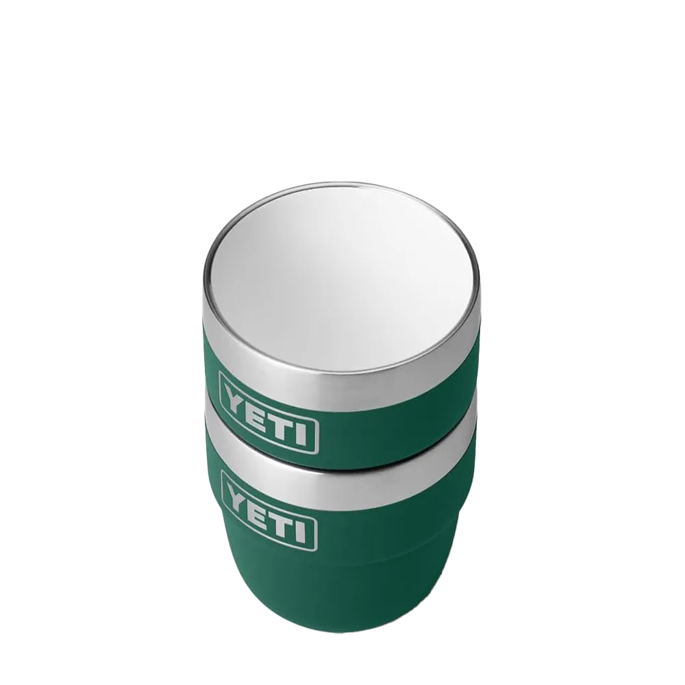 Yeti 4 oz Rambler Stackable Cups with Durasip Ceramic Lining | Seasonal Color