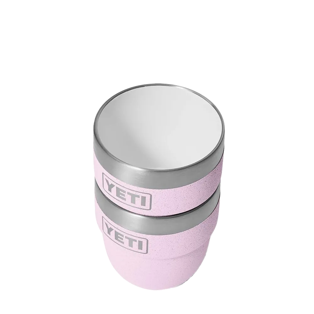 Yeti 4 oz Rambler Stackable Cups with Durasip Ceramic Lining | Seasonal Color