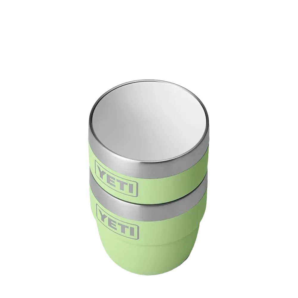 Yeti 4 oz Rambler Stackable Cups with Durasip Ceramic Lining | Seasonal Color