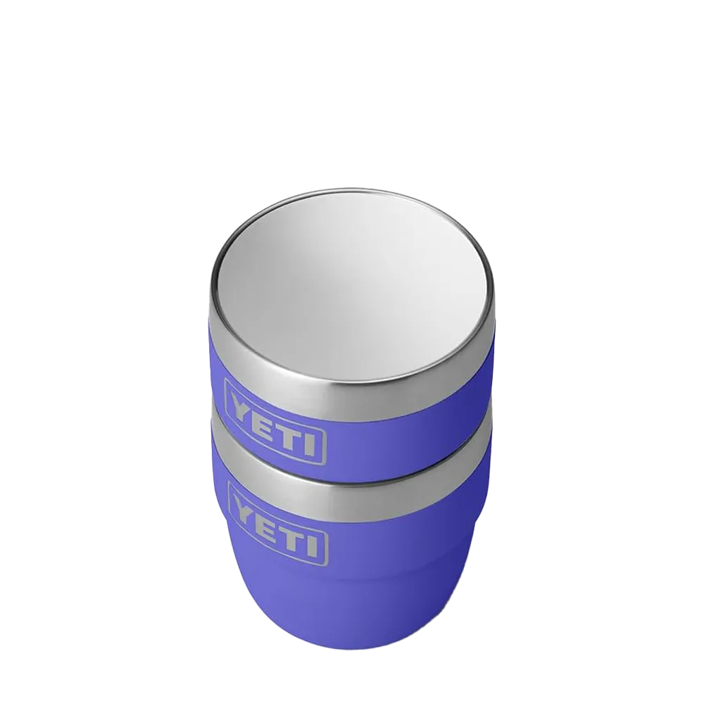 Yeti 4 oz Rambler Stackable Cups with Durasip Ceramic Lining | Seasonal Color