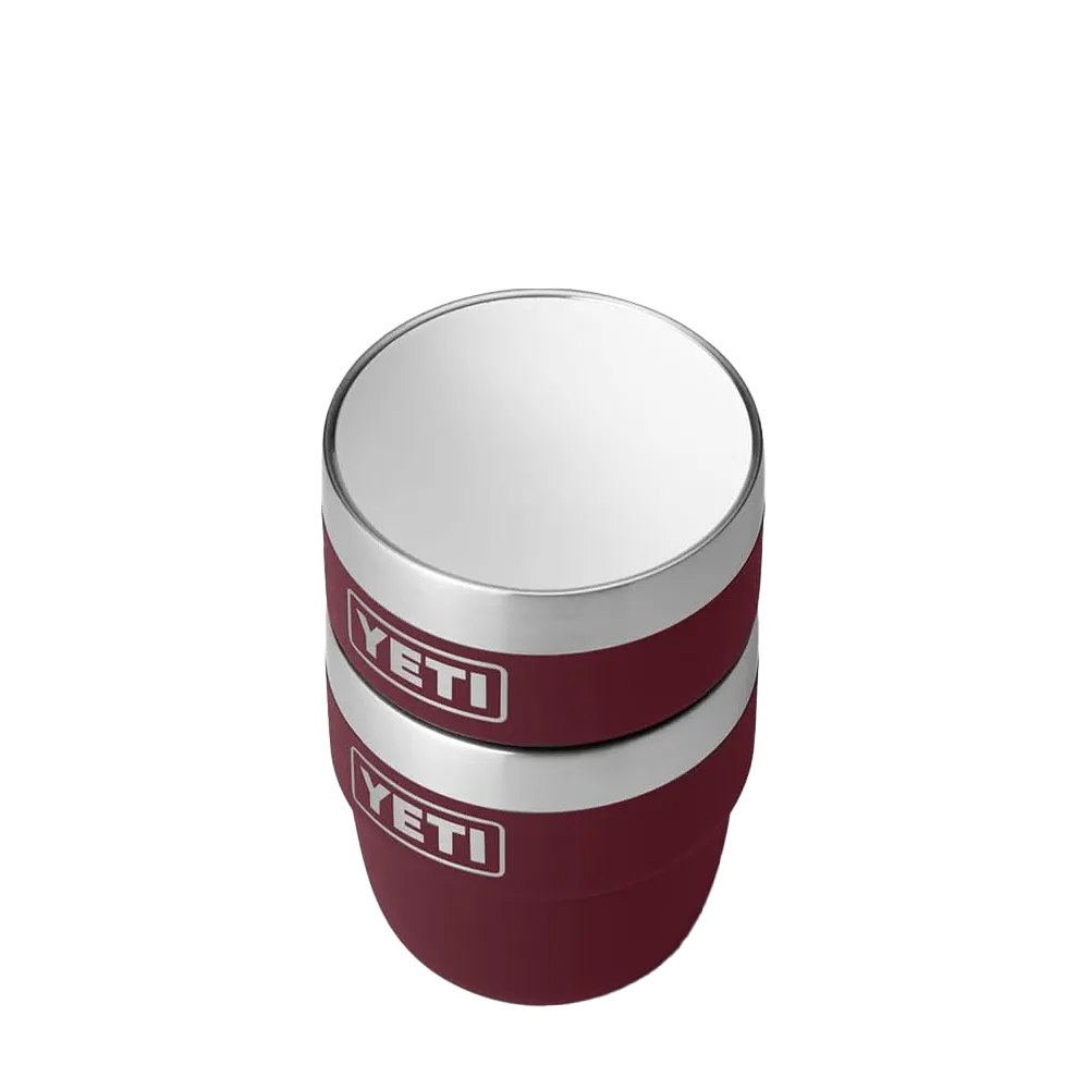 Yeti 4 oz Rambler Stackable Cups with Durasip Ceramic Lining | Seasonal Color