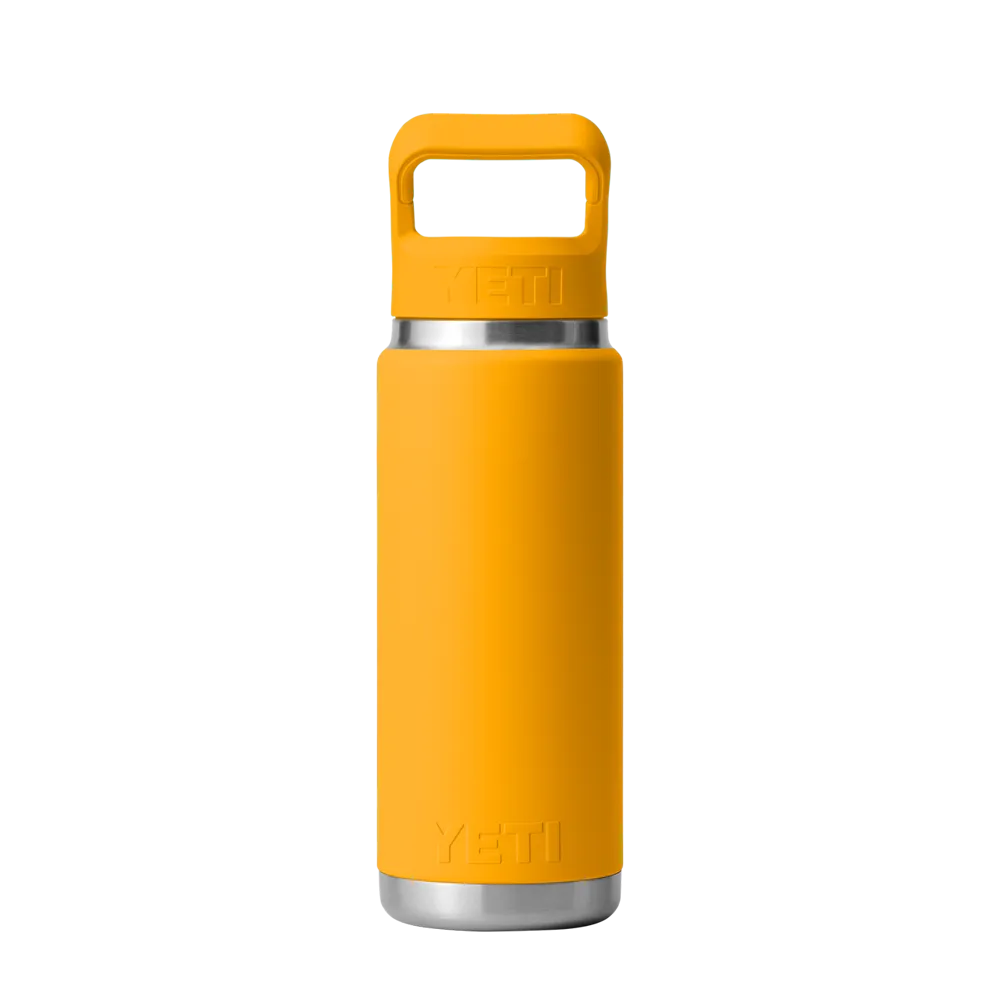 Yeti 26 oz Rambler Straw Bottle with Matching Lid | Seasonal Colors