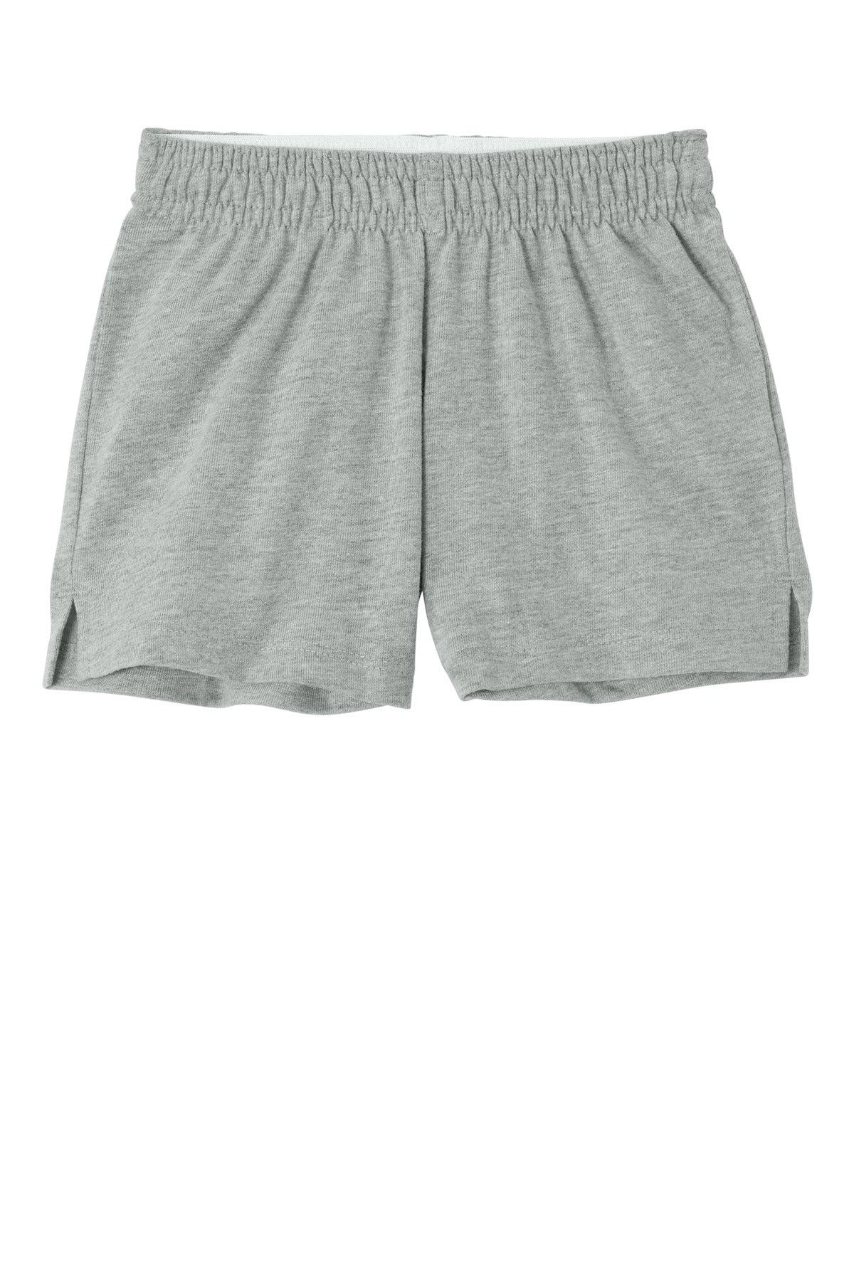 Sport-Tek Girls Jersey Knit Squad Short YGST311 - Heather Grey