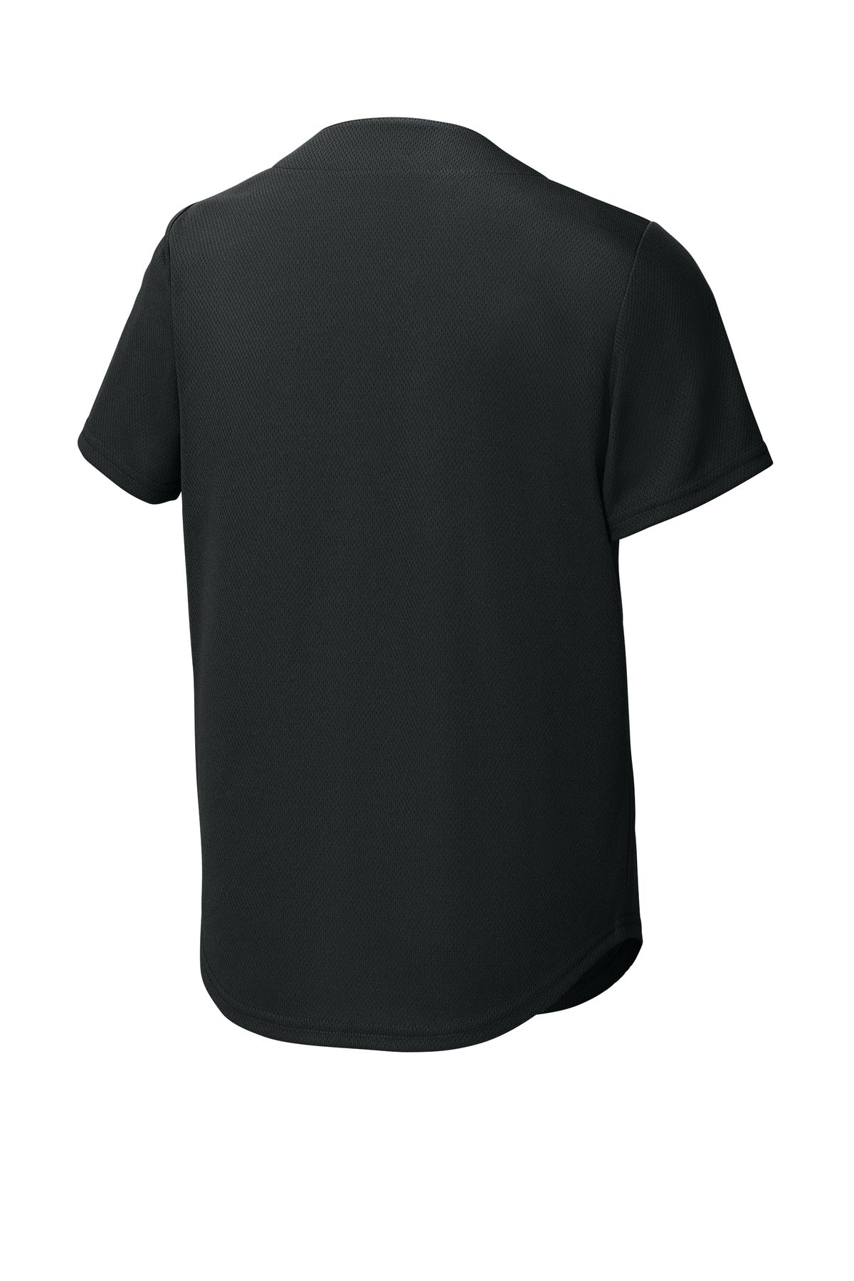 Sport-Tek Youth PosiCharge Tough Mesh Full-Button Jersey YST220