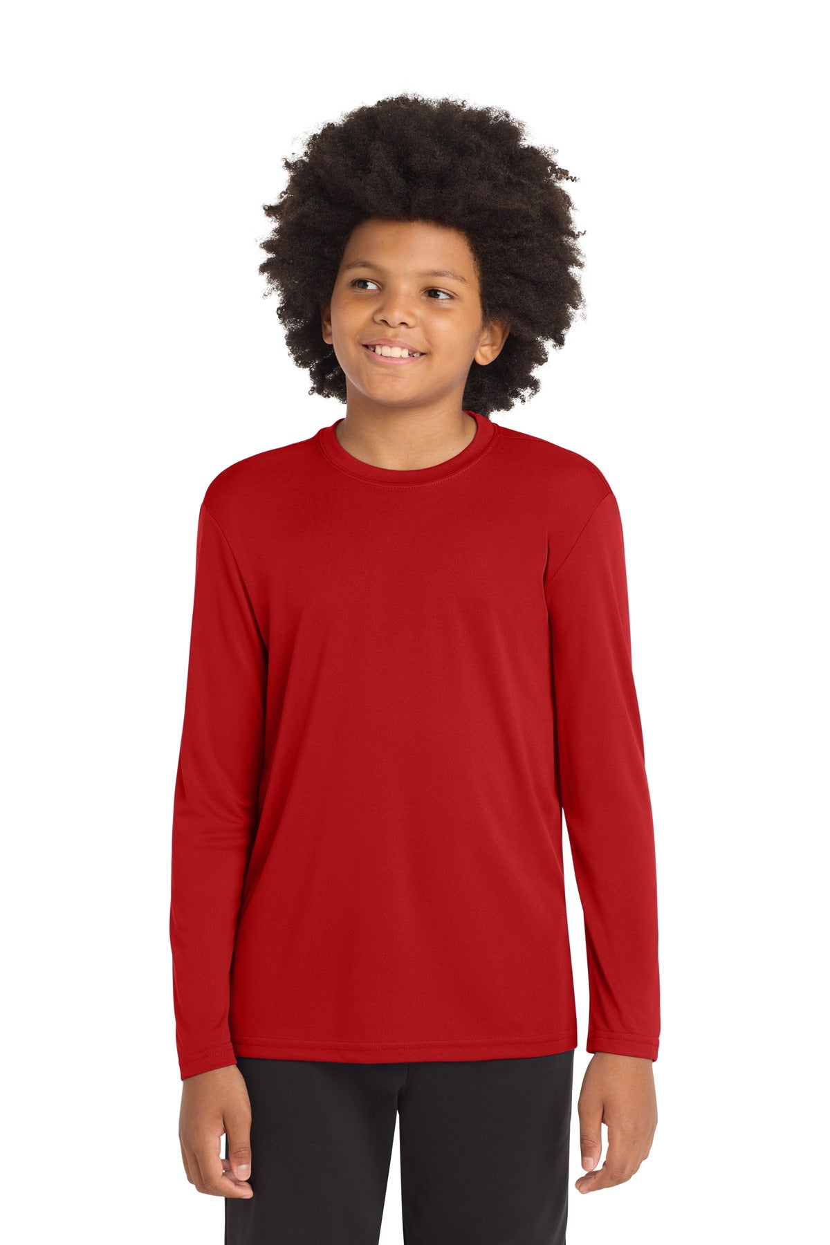 Sport-Tek Youth Long Sleeve PosiCharge Competitor Tee