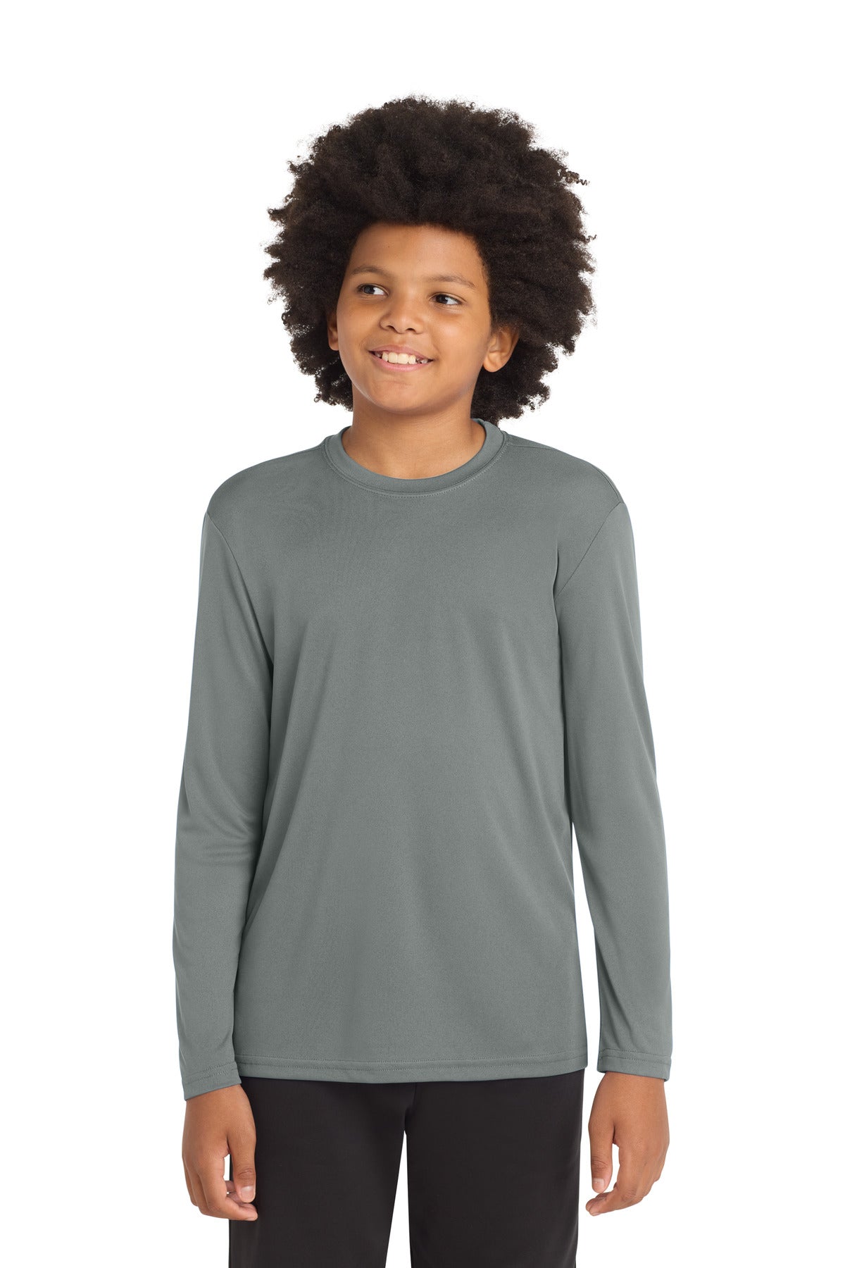 Sport-Tek Youth Long Sleeve PosiCharge Competitor Tee