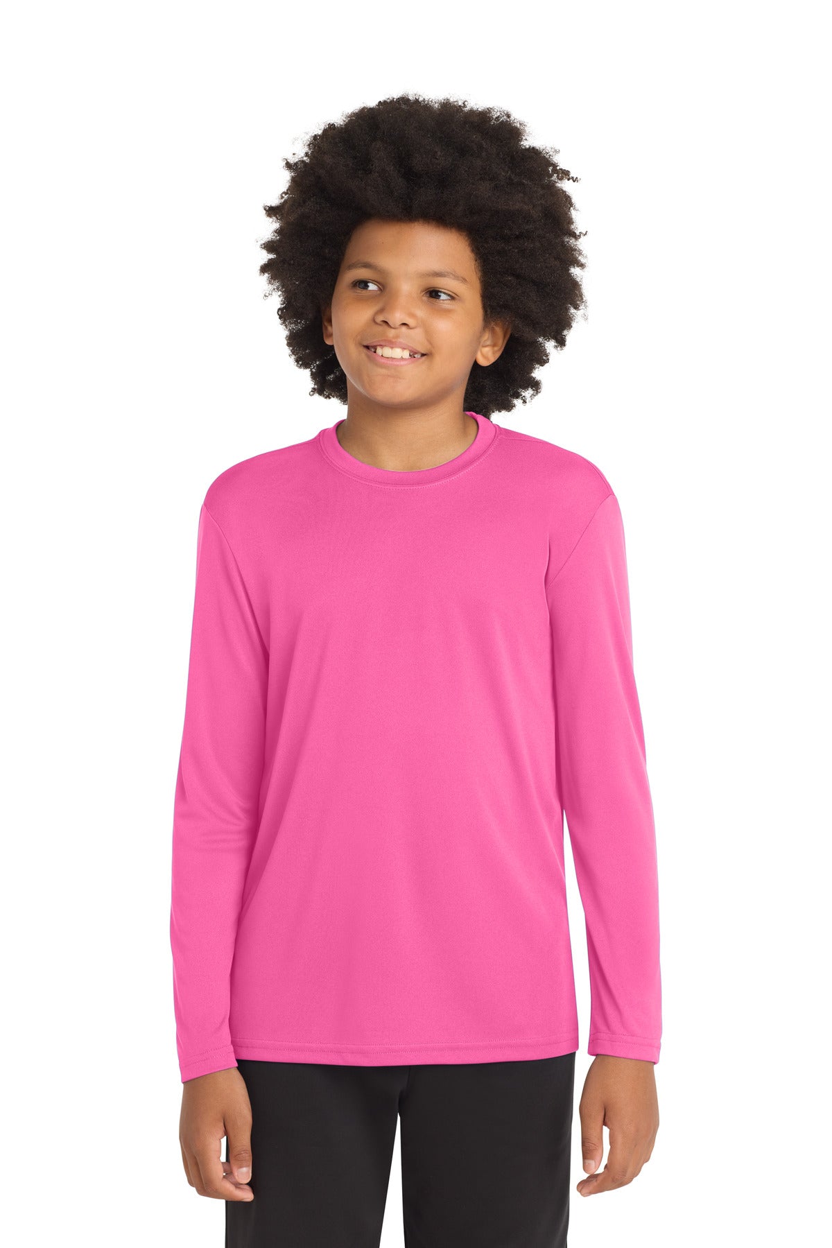 Sport-Tek Youth Long Sleeve PosiCharge Competitor Tee