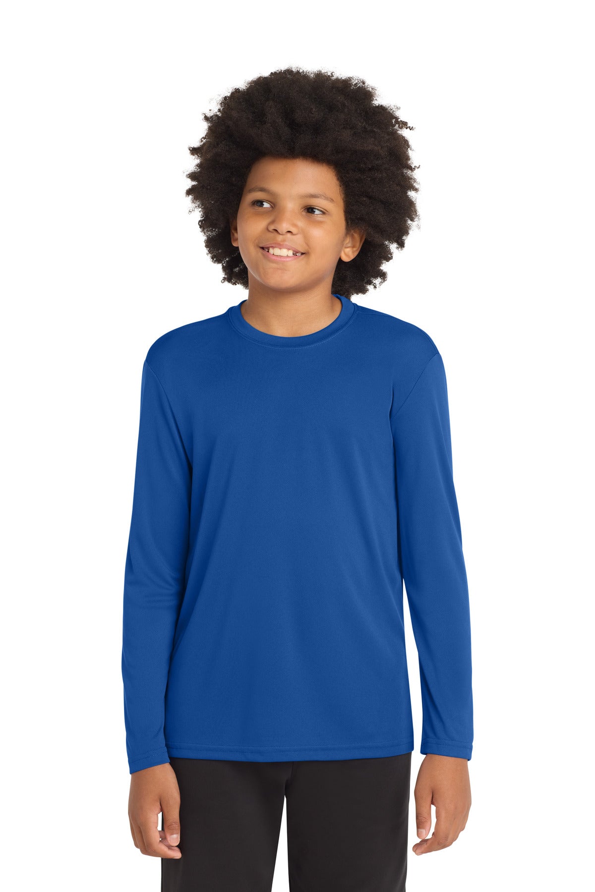 Sport-Tek Youth Long Sleeve PosiCharge Competitor Tee