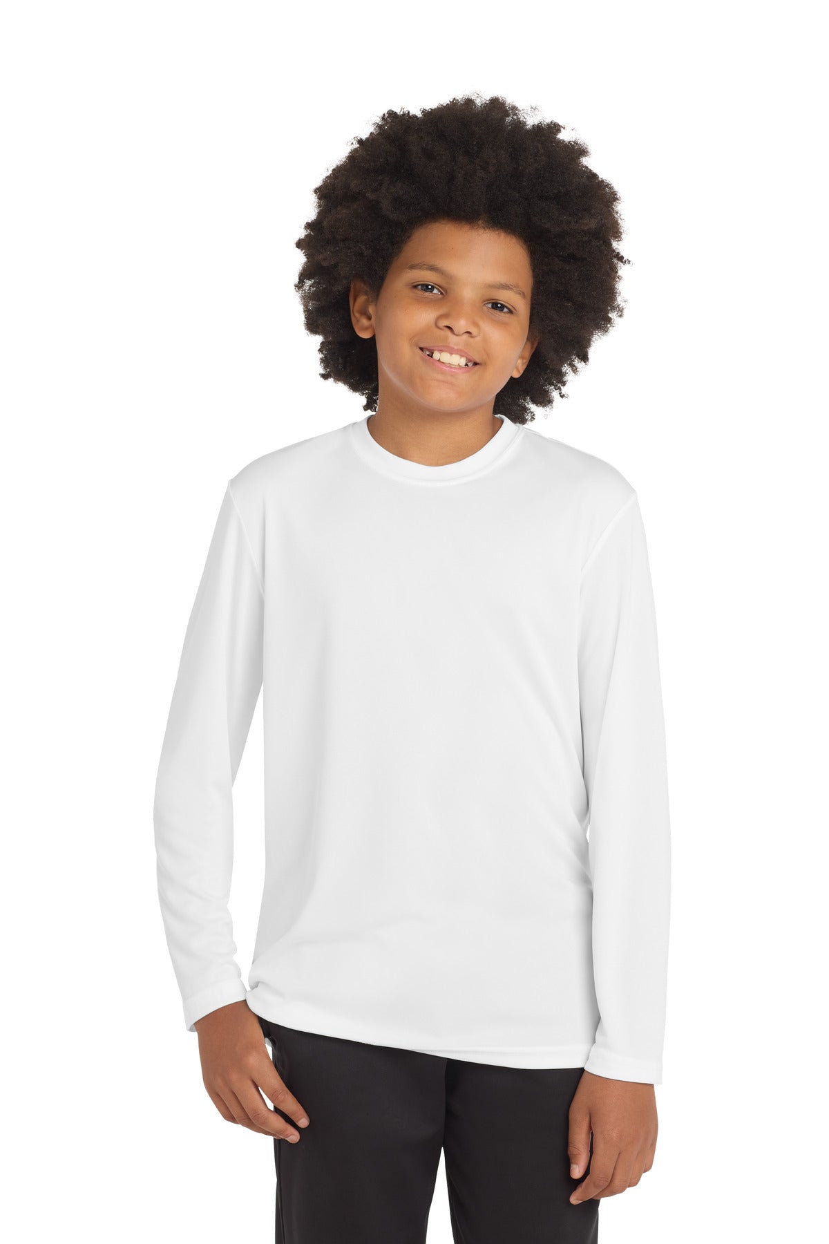 Sport-Tek Youth Long Sleeve PosiCharge Competitor Tee