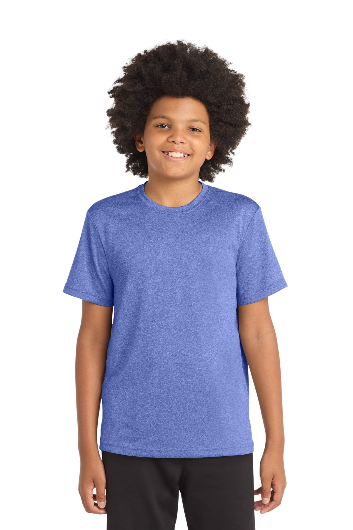 Sport-Tek Youth Heather Contender Tee
