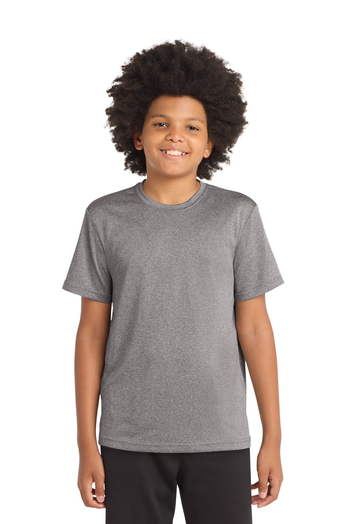 Sport-Tek Youth Heather Contender Tee