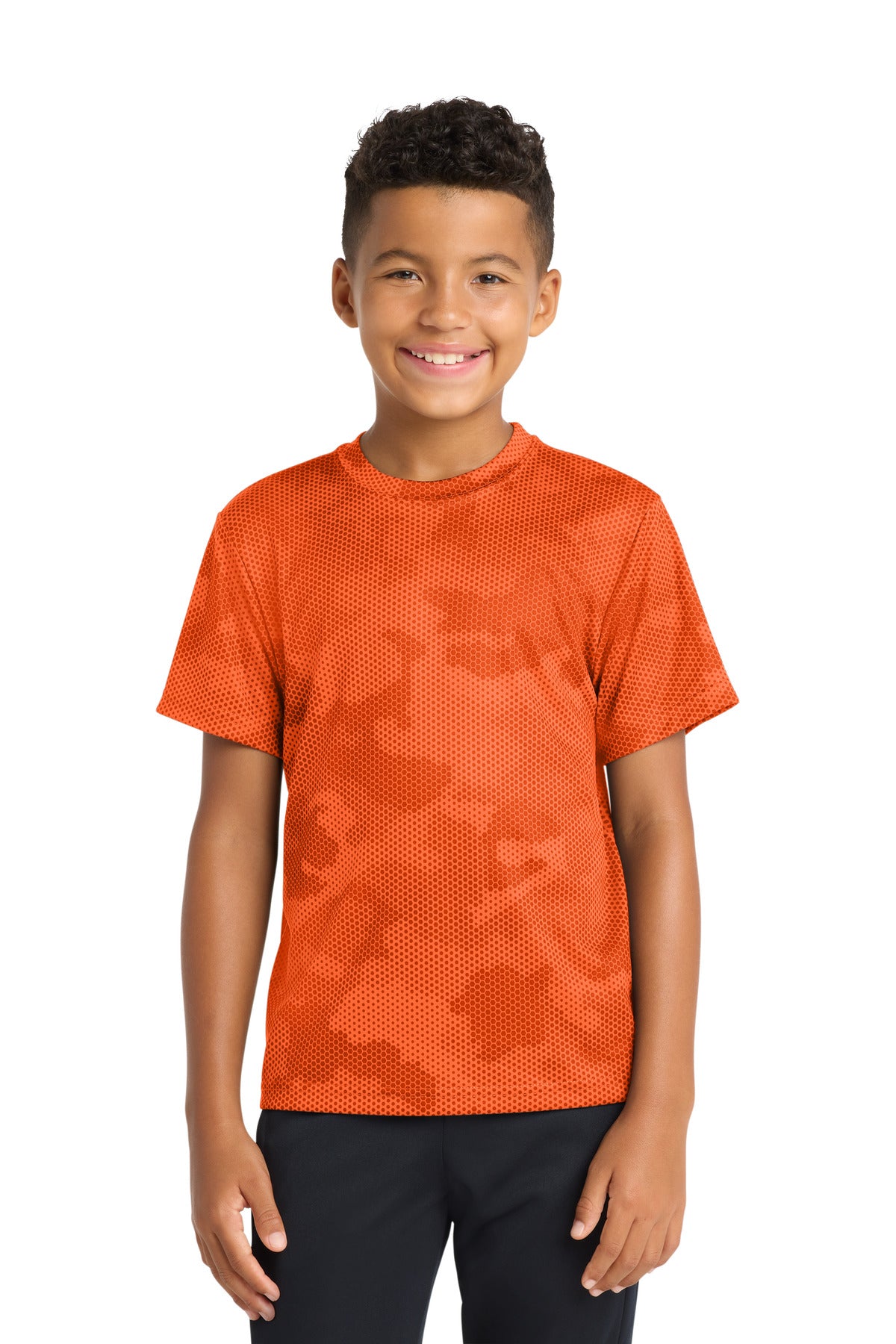 Sport-Tek Youth CamoHex Tee
