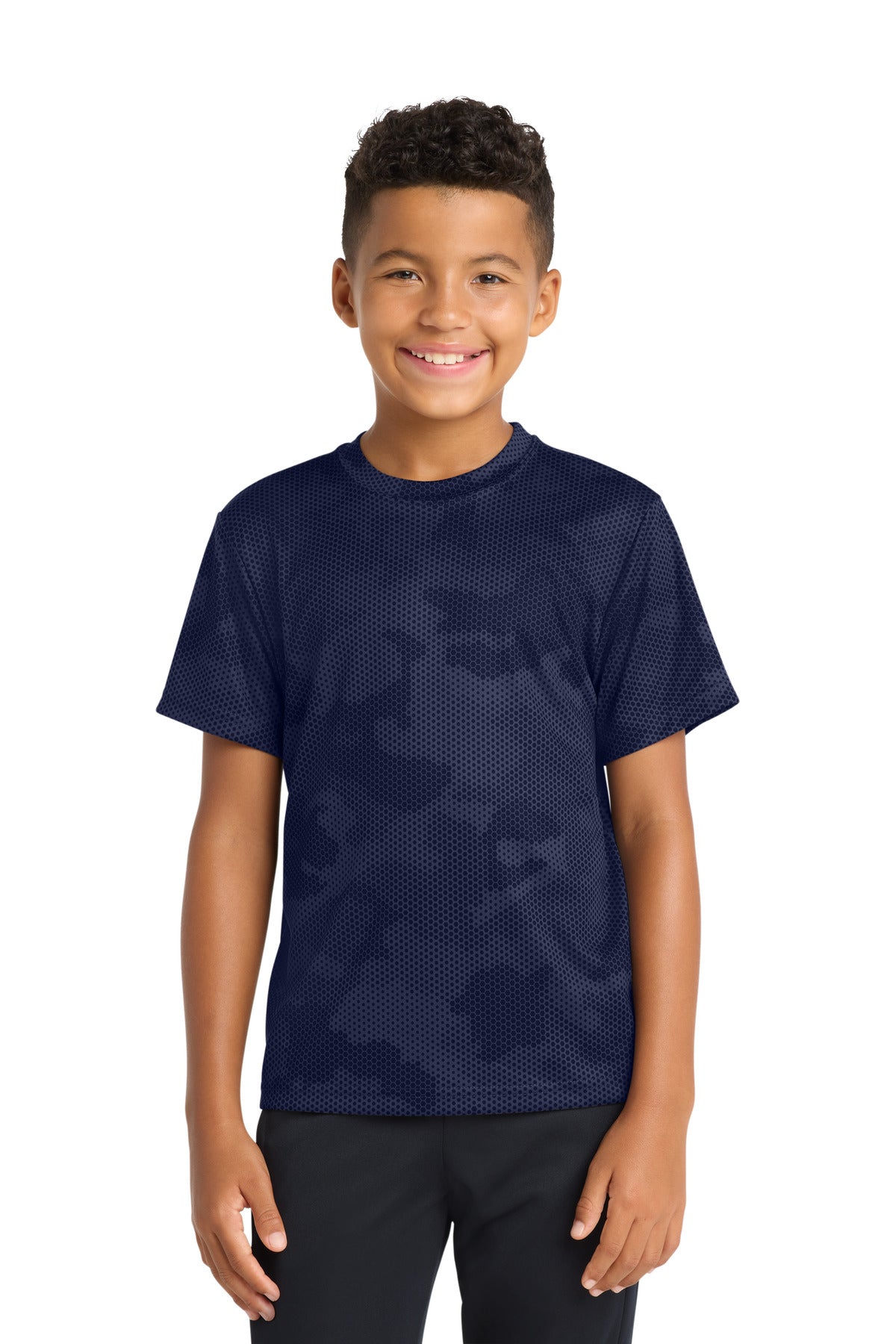 Sport-Tek Youth CamoHex Tee