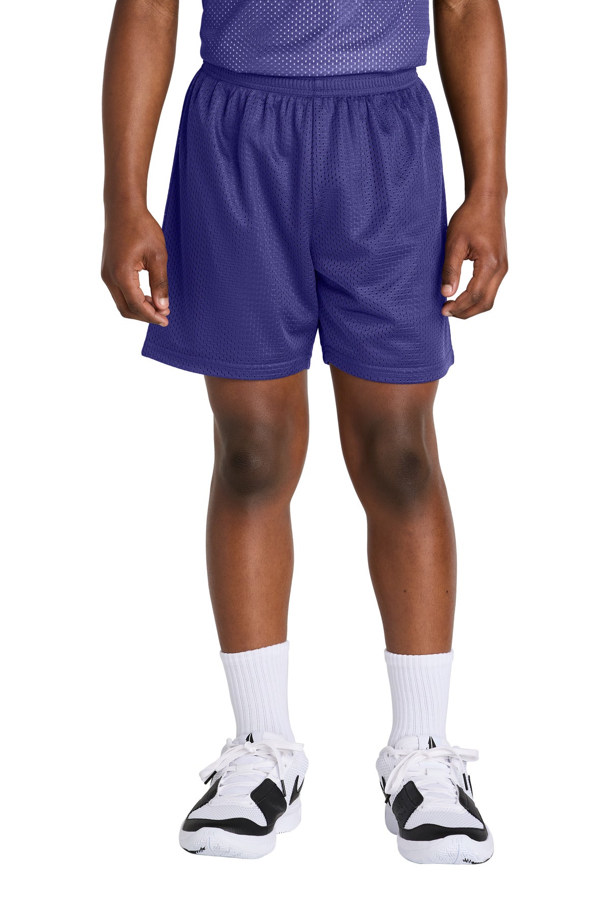 Sport-Tek Youth PosiCharge Mesh 5 Short