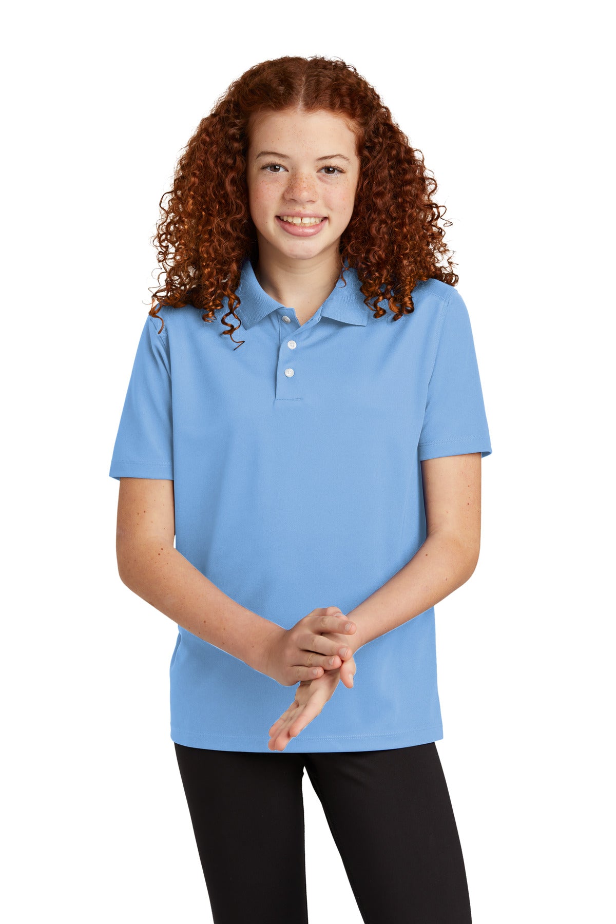 Sport-Tek Youth UV Micropique Polo