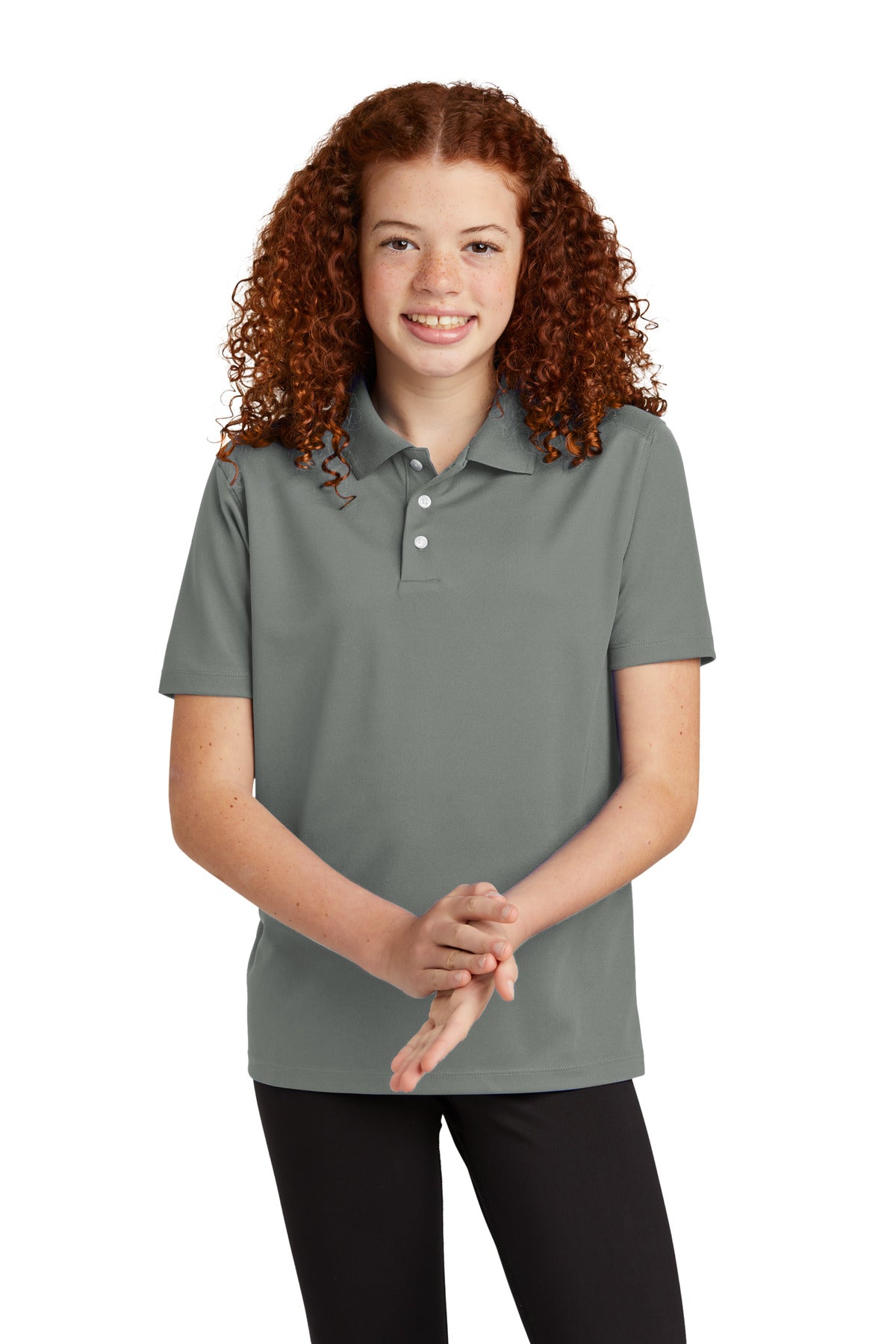 Sport-Tek Youth UV Micropique Polo
