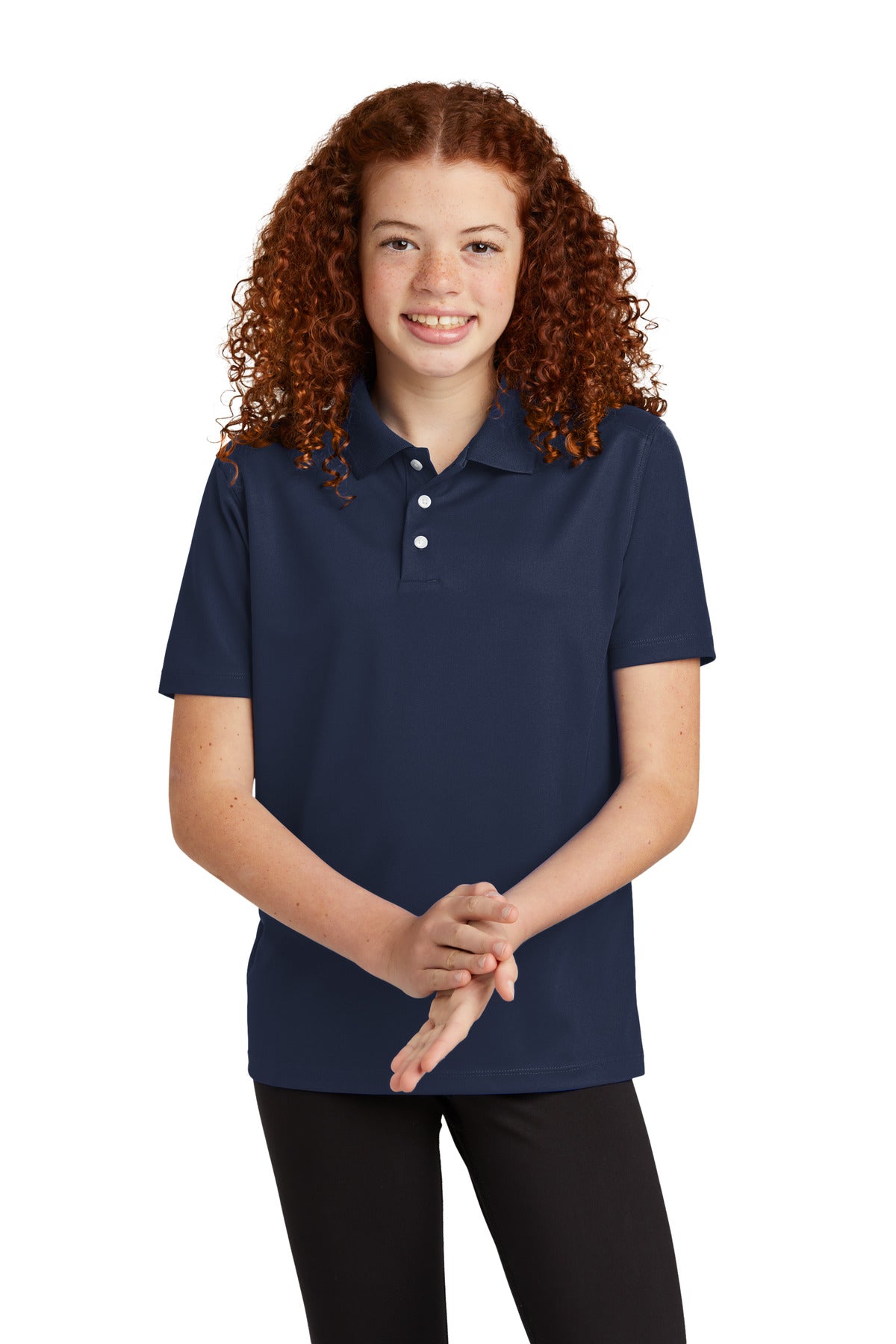 Sport-Tek Youth UV Micropique Polo