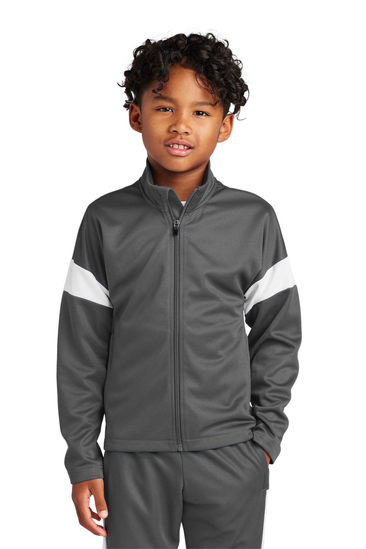 Sport-Tek Youth Travel Full-Zip Jacket