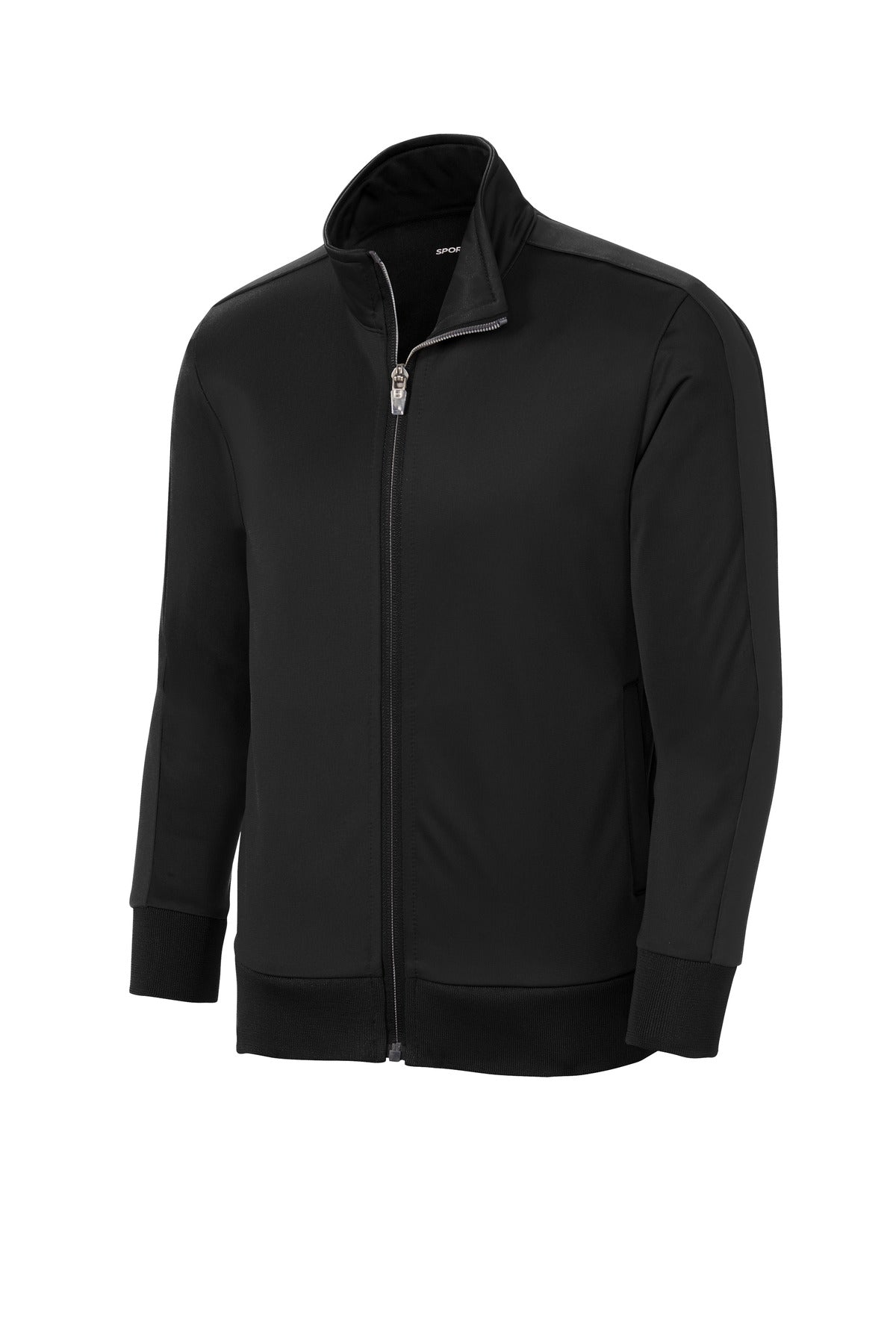 Sport-Tek  Youth Tricot Sleeve Stripe Track Jacket. YST94
