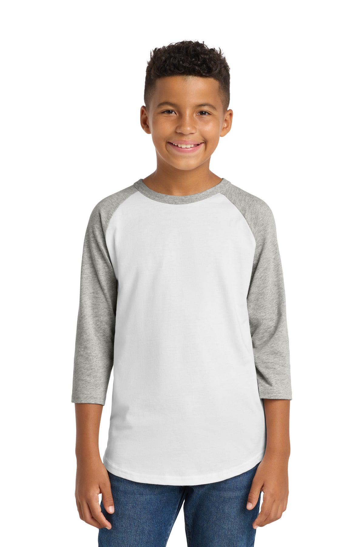 Sport-Tek Youth Colorblock Raglan Jersey